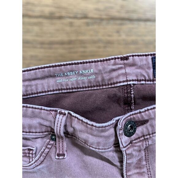 AG Jeans ‘The Abbey Ankle’ in Blush - Picture 3 of 6